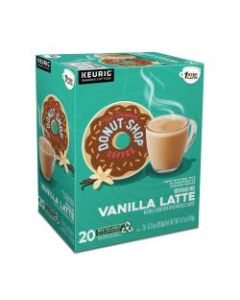 The Original Donut Shop Single-Serve K-Cup, 1-Step Vanilla Latte, Carton of 20