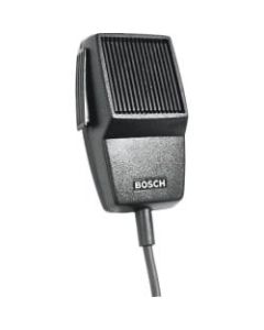 Bosch LBB 9080/00 Rugged Wired Dynamic Microphone - Black - 3.94 ft - 280 Hz to 14 kHz - 500 Ohm - Omni-directional - Handheld - DIN