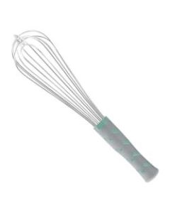 Vollrath Whisks, French With Nylon Handle, 12in, Teal, Pack Of 12 Whisks