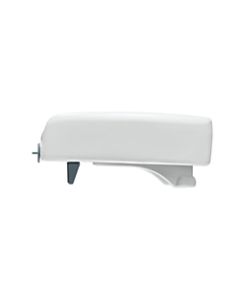 Medline Elevated Locking Toilet Seats, White, Case Of 3