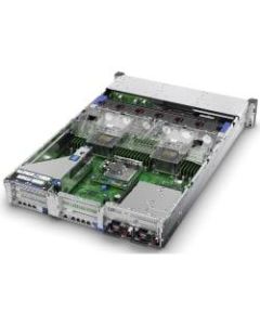 HPE ProLiant DL380 Gen10 Performance - Server - rack-mountable - 2U - 2-way - 1 x Xeon Silver 4110 / 2.1 GHz - RAM 16 GB - SAS - hot-swap 2.5in bay(s) - no HDD - GigE - monitor: none - HPE Smart Buy
