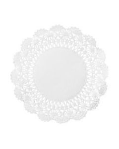 Hoffmaster Cambridge Lace Doilies, 5in, White, Case Of 1,000 Doilies