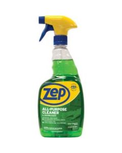 Zep All-purpose Cleaner/Degreaser - Ready-To-Use Spray - 32 fl oz (1 quart) - Bottle - 1 Each - Green