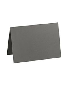 LUX Folded Cards, A9, 5 1/2in x 8 1/2in, Smoke Gray, Pack Of 500