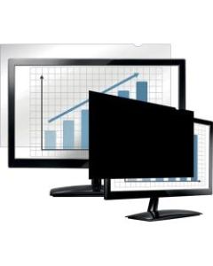 Fellowes PrivaScreen Blackout Privacy Filter - 24.0in Wide - For 24in Widescreen LCD Notebook, Monitor - 16:10 - Dust-free, Scratch Resistant - Black - TAA Compliant