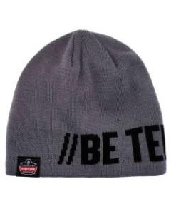 Ergodyne N-Ferno 6819BT Be Tenacious Beanies, One Size, Gray, Pack Of 6 Beanies