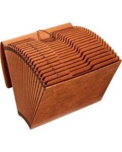 Pendaflex 21-pocket Closing Flap 1/3-Cut A-Z Tab Expanding File, Legal Size, Brown