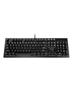 Azio MK HUE USB Keyboard, Black, MK-HUE-BK