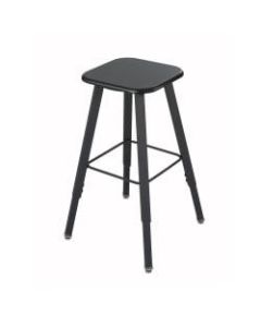 AlphaBetter Adjustable-Height Student Stool, Black