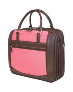 Mobile Edge for Her 16in PC/17in Mac ScanFast Element Briefcase, Pink