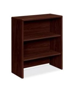 HON 10700 Series Radius-Edge Bookcase Hutch, Mahogany