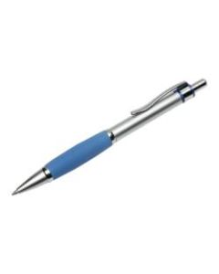 SKILCRAFT Metalgrip Ballpoint Pens, Medium Point, Blue, Pack Of 12 Pens (AbilityOne)