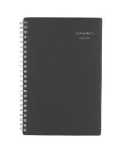 AT-A-GLANCE DayMinder Academic Weekly/Monthly Planner, 8in x 5in, Charcoal, July 2021 To June 2022, AYC20045