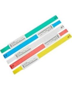 Zebra Z-Band UltraSoft Wristband Cartridge Kit (Green) - 1in Width x 11in Length - Permanent Adhesive - Rectangle - Direct Thermal - Green - Polypropylene, Vinyl - 175 / Roll - 6 / Carton