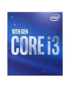 Intel Core i3 (10th Gen) i3-10100 Quad-core (4 Core) 3.60 GHz Processor - Retail Pack - 6 MB L3 Cache - 64-bit Processing - 4.30 GHz Overclocking Speed - 14 nm - Socket LGA-1200 - UHD Graphics 630 Graphics - 65 W - 8 Threads