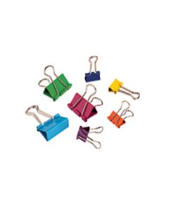 Office Depot Brand Fashion Binder Clips, Assorted Sizes, Assorted Colors, Pack Of 65