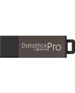 Centon DataStick Pro USB 2.0 Flash Drive, 32GB, Gray