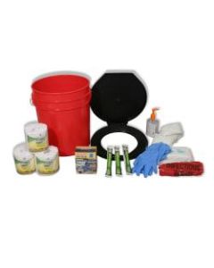 Ready America 4-10 Person Lockdown Toilet Emergency Kit