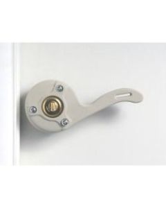 DMI Doorknob Extenders, White, Pack Of 2