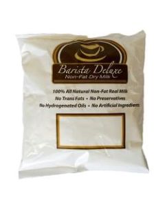 Barista Deluxe Nonfat Dry Milk Powder, 16 Oz Per Bag, Case Of 12 Bags