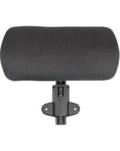 Lorell Ergonomic Mesh Chair Headrest, Black