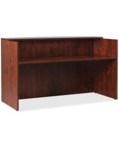 Lorell Essentials Series Reception Desk, 72inW x 36inD, Cherry