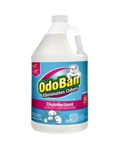 OdoBan Odor Eliminator Disinfectant Concentrate, Cotton Breeze Scent, 128 Oz Bottle