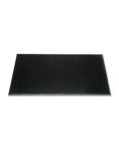 SKILCRAFT 49% Recycled Heavy-Duty Scraper Mat, 32in x 24in, Black (AbilityOne 7220-01-582-6247)