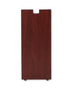 Lorell Essentials Series Credenza Leg, Mahogany