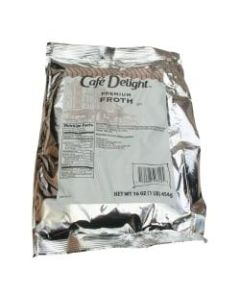 Cafe Delight Premium Frothy Topping, 1 Lb, Pack Of 12