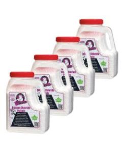 Bare Ground Calcium Chloride Pellets, 7-Lb Shaker Jugs, Pack Of 4 Jugs