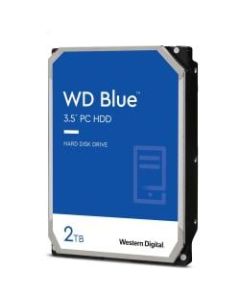 Western Digital Blue 2TB Internal Hard Drive For Desktops, 64MB Cache, SATA/600, WD20EZRZ
