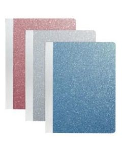 Office Depot Brand Glitter Composition Book, 7 1/2in x 9 3/4in, Wide Ruled, 80 Sheets, Assorted Colors (No Color Choice)