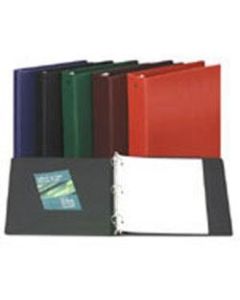 Avery Economy 3-Ring Binder, 3in Round Rings, 44% Recycled, Red
