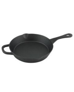 Crock-Pot Artisan 10in Pre-Seasoned Cast Iron Skillet, Black