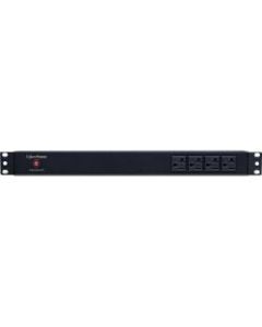 CyberPower Basic PDU20BT4F8R 12-Outlets PDU - 12 x NEMA 5-20R - 1U Rack-mountable, Zero U Vertical Rackmount