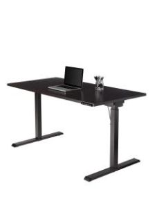 Realspace Magellan Performance Electric Height-Adjustable Standing Desk, 60inW, Espresso