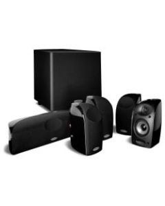 Polk Audio TL1600 6-Piece Home Theater System, Black, TL1600