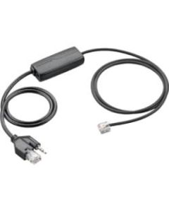 Plantronics EHS Cable APS-11 (Siemens, Funwerk, Auerswald, Agfeo, Aastra, DeTeWe) - Phone Cable for Phone - Black - 1 Each