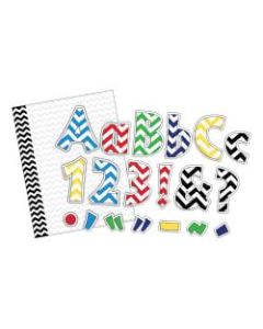 Barker Creek 305-Piece Letter Pop-Out/Paper Set, Chevron Nautical