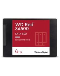 WD Red WDS400T1R0A 4 TB Solid State Drive - 2.5in Internal - SATA (SATA/600) - 2500 TB TBW - 560 MB/s Maximum Read Transfer Rate - 5 Year Warranty