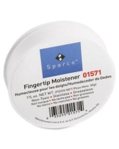 Sparco Fingertip Moistener - Pink - Odorless, Greaseless, Stainingless