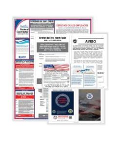 ComplyRight Federal Contractor (Construction), Federal And State Labor Law Poster Set, Spanish