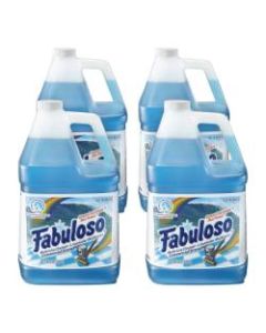 Fabuloso Professional All Purpose Cleaner - Liquid - 128 fl oz (4 quart) - Ocean Cool Scent - 4 / Carton - Blue