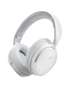 Volkano Silenco Active Noise Canceling Bluetooth Headphones, White, VK-2003-WT