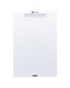 Smead Justick Unframed Dry-Erase Mini Whiteboard With Clear Overlay, 24in x 16in, White