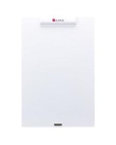 Smead Justick Unframed Dry-Erase Mini Whiteboard With Clear Overlay, 24in x 16in, White