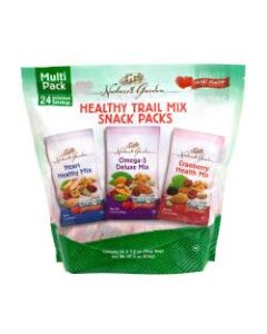 Natures Garden Healthy Trail Mix Snack Packs, 1.2 oz, 24 Count