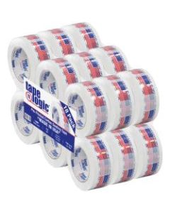 Tape Logic Made In USA Preprinted Carton Sealing Tape, 3in Core, 2in x 110 Yd., Multicolor, Pack Of 18