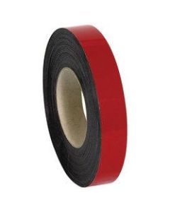 Office Depot Brand Magnetic Warehouse Label Roll, LH155, 1in x 100ft, Red